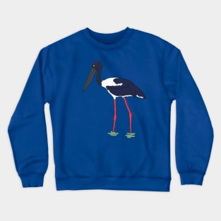 Colored Stork Crewneck Sweatshirt